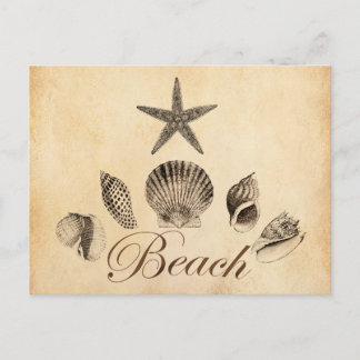 Strand Postkarte