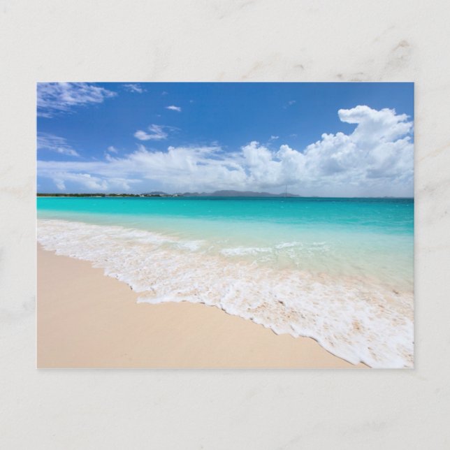 Strand Postkarte (Vorderseite)