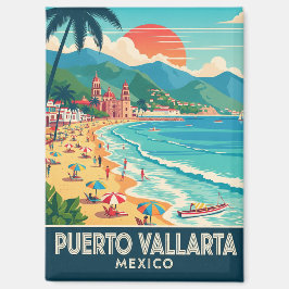 Strand Puerto Vallarta Mexiko Reisen Magnet