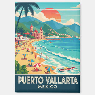 Strand Puerto Vallarta Mexiko Reisen Magnet