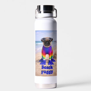 Strand-Puggy Trinkflasche