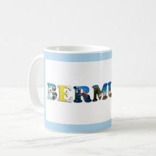 Strand-Reise-Foto Bermudas tropisches Kaffeetasse