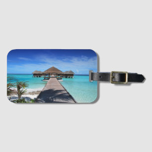 Strand, Resort, Jetty Gepäckanhänger