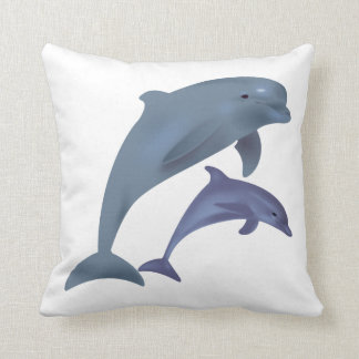 Strand-Sammlung: Delphin Kissen