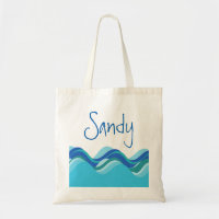 Strand-Sammlung: Name-Wellen-Tasche