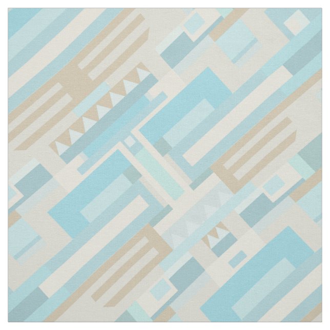 Strand Sand abstrakte geometrische Gewebe Stoff (Muster)