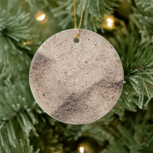 Strand Sand Keramik Ornament