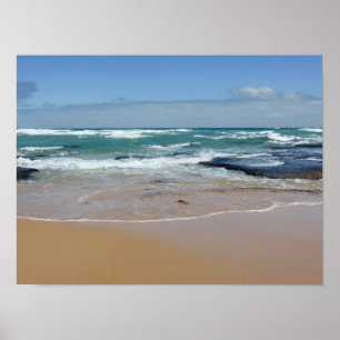 Strand Sand Poster
