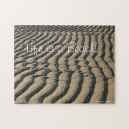 Strand-Sand-Puzzlespiel