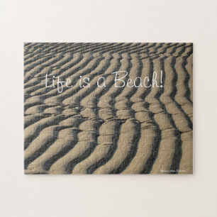 Strand-Sand-Puzzlespiel