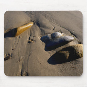 Strand/Sand/Steine/Felsen/Kieselsteine Mousepad