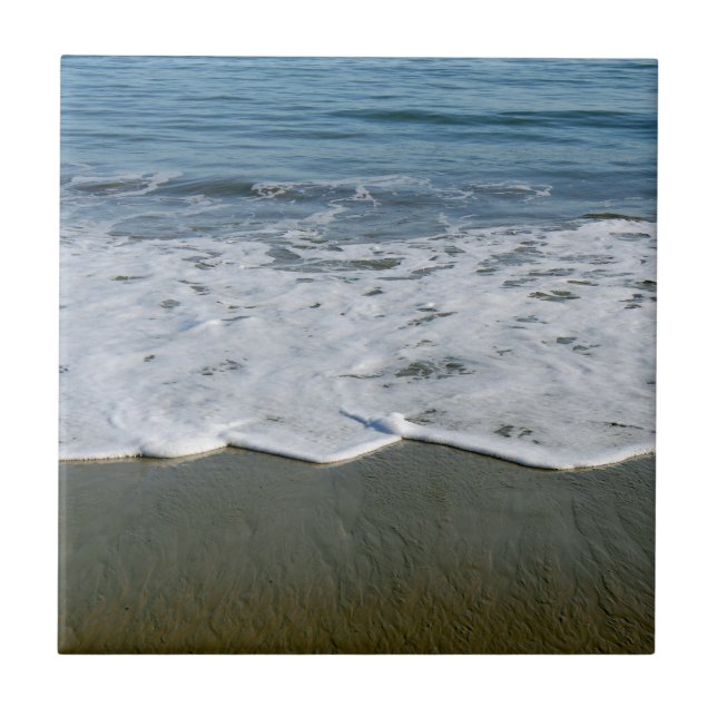 Strand/Sand/Waves Fliese (Vorderseite)