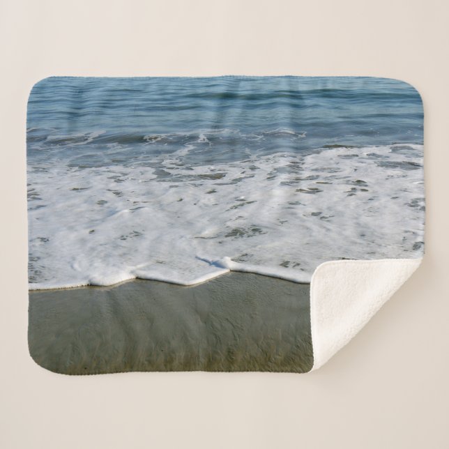 Strand/Sand/Waves Sherpadecke (Vorderseite (Horizontal))