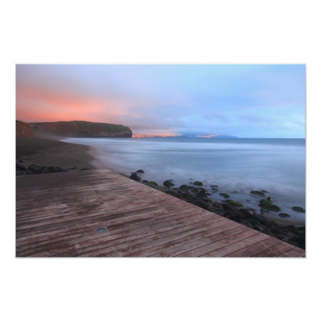 Strand Santa Barbara Fotodruck (Vorne)