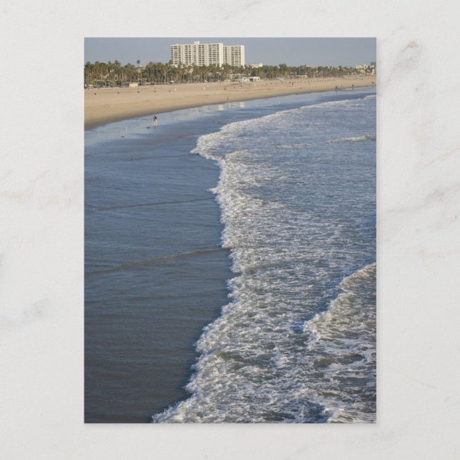 Strand Santa Monica Postkarte (Vorderseite)
