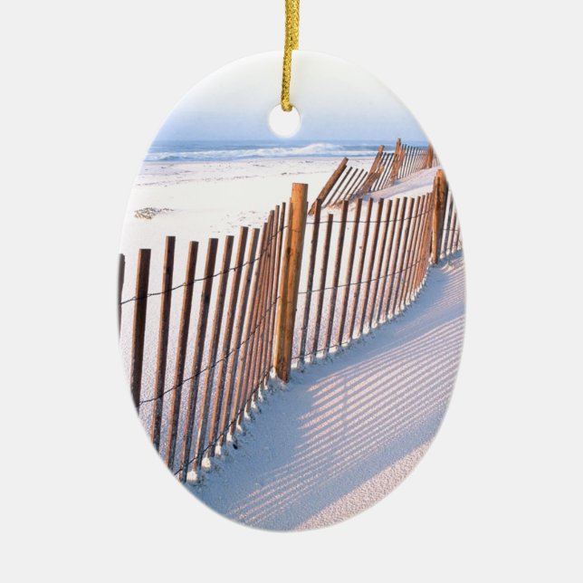 Strand-Santa- Rosainsel-Küste Keramik Ornament (Vorne)