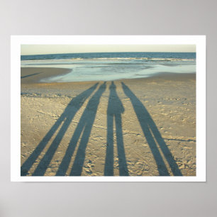 Strand-Schatten Poster