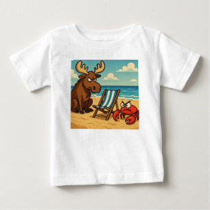 Strand Showdown – Wer bekommt den Sitz? Kinder-T-S Baby T-shirt