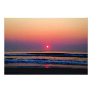 Strand-Sonnenaufgang Fotodruck