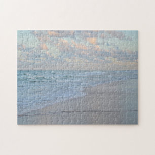 Strand Sonnenaufgang Ruhiges Wasser Künstlerisch K