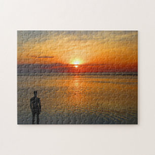 Strand Sonnenuntergang Mann