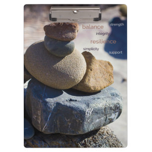 Strand-Steine bei großem Sur - Klemmbrett