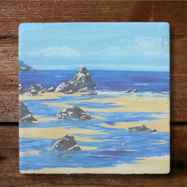 Strand Steinuntersetzer (Von Creator hochgeladen)