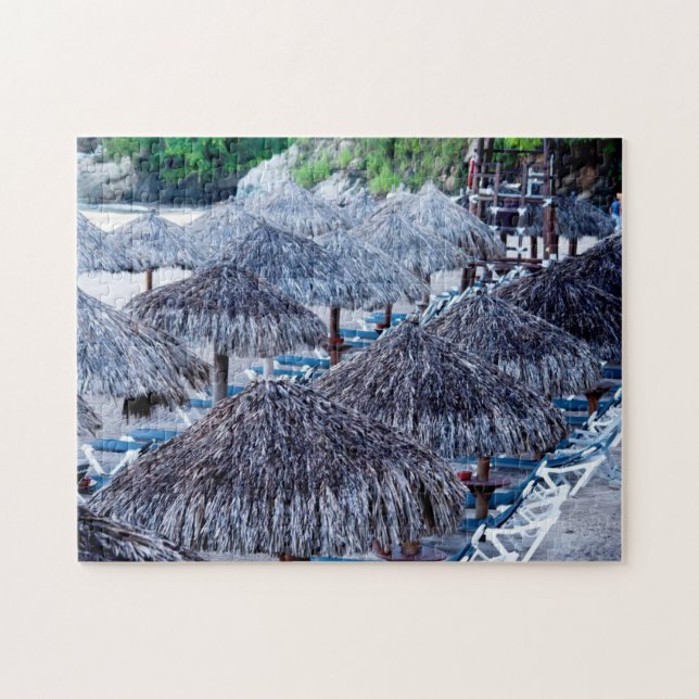 Strand-Stühle und Schutz (Horizontal)