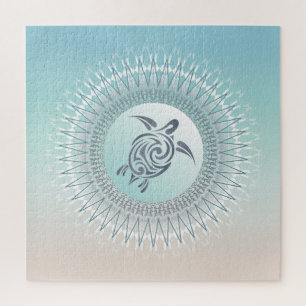 Strand Style Schildkröte und Mandala