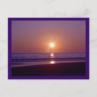 Strand Sun Postkarte