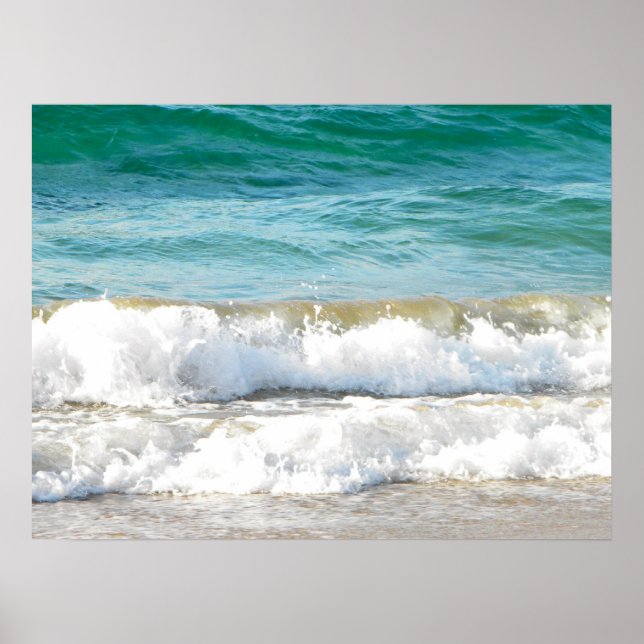 Strand Surfen Poster (Vorne)