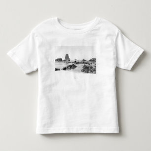 Strand-Szene am Kanonen-Strand, Oregon-Fotografie Kleinkind T-shirt