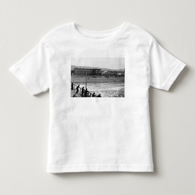 Strand-Szene an der Küste, Oregon-Fotografie Kleinkind T-shirt (Vorderseite)