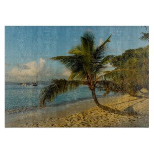 Strand Szene Schneidebrett