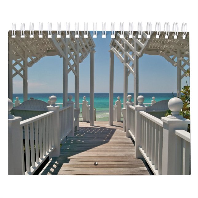 Strand-Szenen der schönen Küste, Florida Kalender (Titelbild)