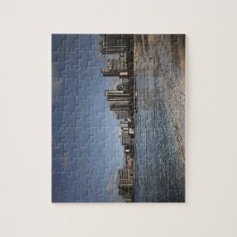 Strand-Szenenpuzzlespiel Oahus Hawaii Waikiki