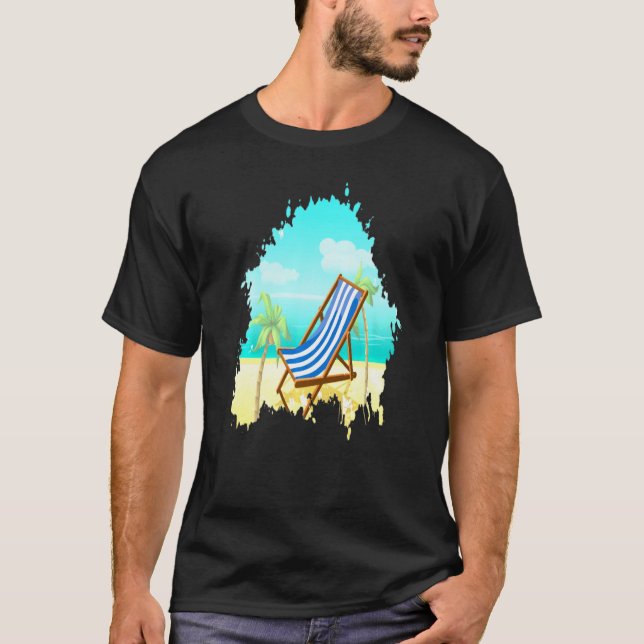 Strand T-Shirt (Vorderseite)