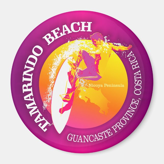Strand Tamarindo Magnet (Vorne)