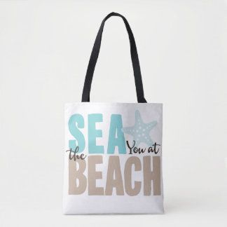 Strand-Tasche - sehen Sie Sie am Strand - Starfish Tasche