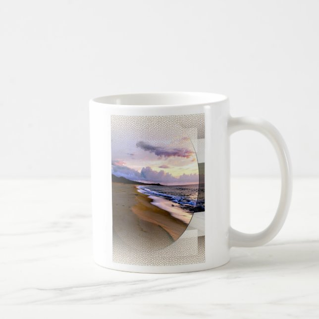 Strand-Tasse Kaffeetasse (Rechts)