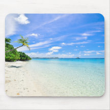 Strand-Thema-Mausunterlage
