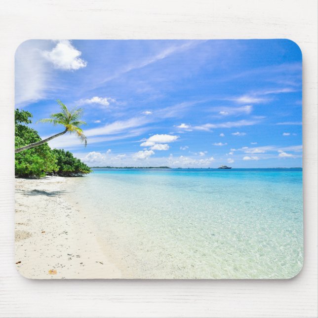 Strand-Thema-Mausunterlage Mousepad (Vorne)