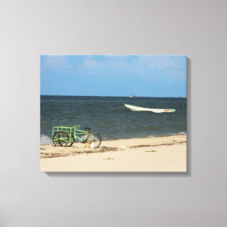 Strand-Trike - Progreso, Yucatan, Mexiko Leinwanddruck