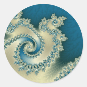 Strand Triple Twirl Aufkleber