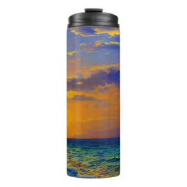 Strand Tropischer Ozean Geschenke Reise Thermosbecher