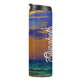 Strand Tropischer Ozean Geschenke Reise Thermosbecher