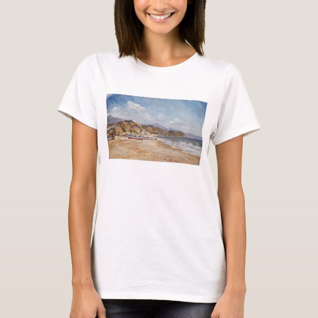 Strand und Berge Nerja 2001 T-Shirt (Vorderseite)
