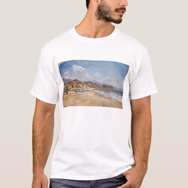 Strand und Berge Nerja 2001 T-Shirt (Vorderseite)