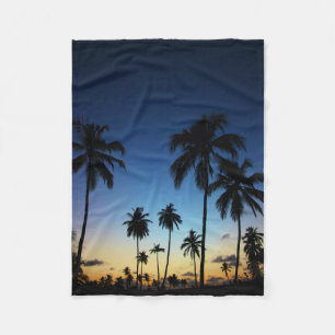 Strand und ein Küstendorf Praia tun Stärke Fleecedecke