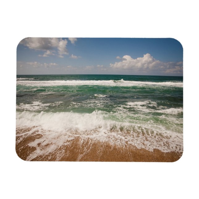Strand und Landschaft Magnet (Horizontal)